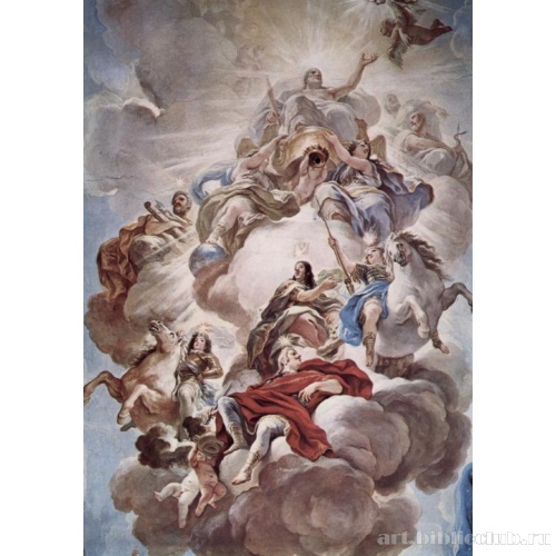 Триумф Медичи на облаках Олимпа