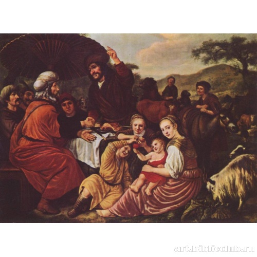 Моисей прощается с Иофором