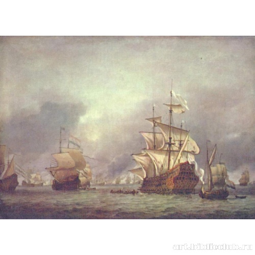 Суда, захваченные во время четырехдневного морского сражения в 1666 году