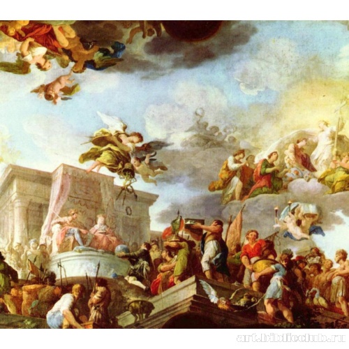 Христофор Колумб представляет их католическим величествам Новый Свет