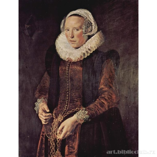 Портрет тридцатилетней женщины с поясной цепью