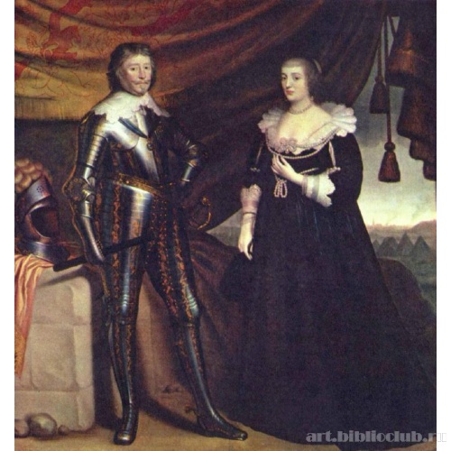 Портрет принца Фредерика Хендрика и Амалии Сольмской