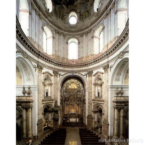 Церковь св. Карла Борромея. Интерьер