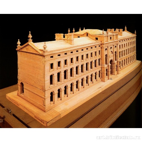 Модель первого проекта Королевского Коледжа в Кембридже