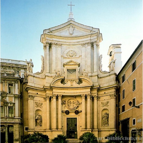 Церковь Сан Марчелло аль Корсо. Фасад