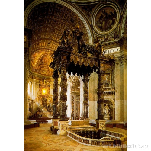 Балдахин в соборе Святого Петра