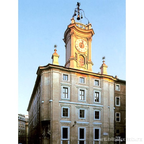 Оратория св. Филиппо Нери. Боковой фасад. Вид с виа Папалис