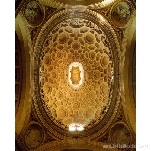 Купол церкви Сан-Карло алле Куатро Фонтане