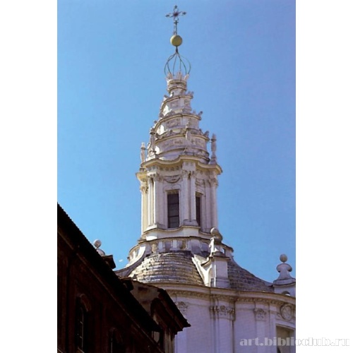 Церковь Сант Иво алла Сапиенца. Проспект фонаря