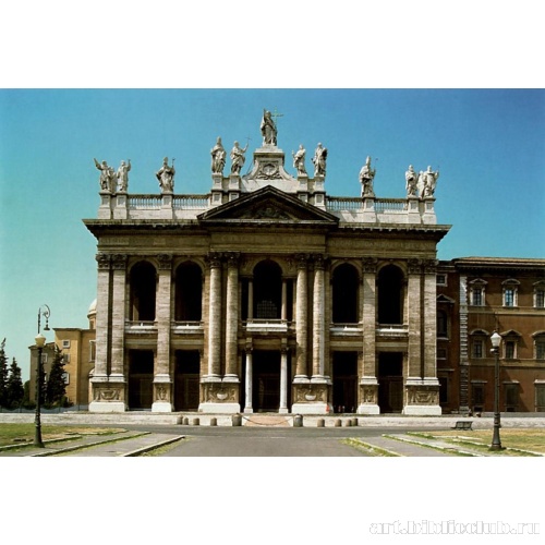 Церковь Сан Джованни ин Латерано. Фасад