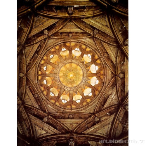 Капелла Сантиссима Синдоне в Турине. Внутренний вид купола