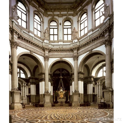 Церковь Санта Мария делла Салюте. Интерьер