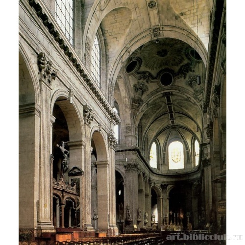 Церковь Сен-Сюльпис. Интерьер