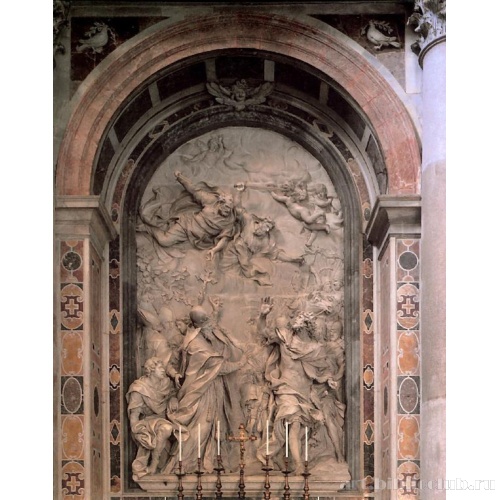 Папа Лев Великий и Аттила. Рельеф