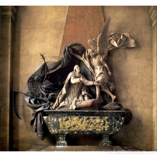 Капелла св. Иоанна Крестителя. Надгробие Ланге де Жержи