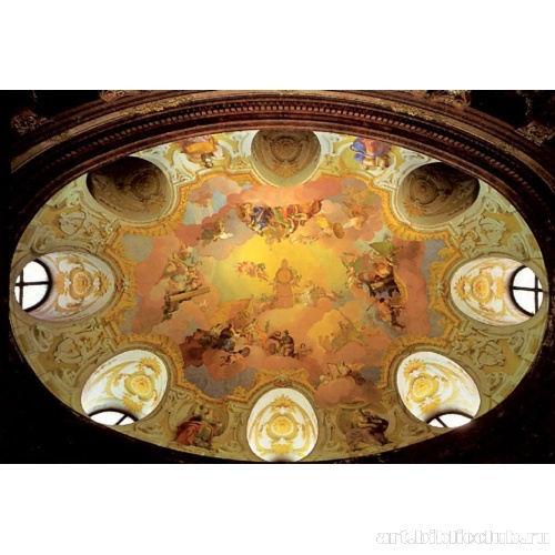 Церковь монастыря в Клостернойбурге. Фреска купола
