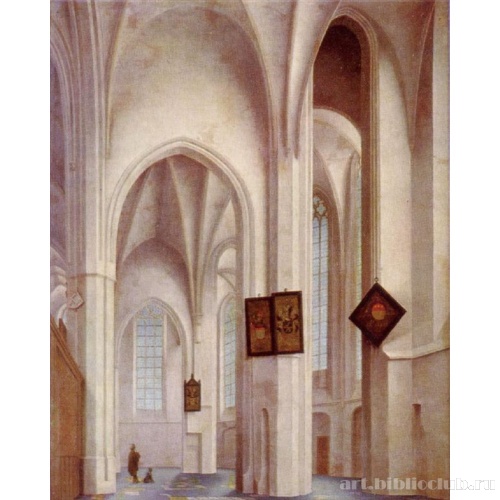 Внутренний вид церкви св. Иакова в Утрехте