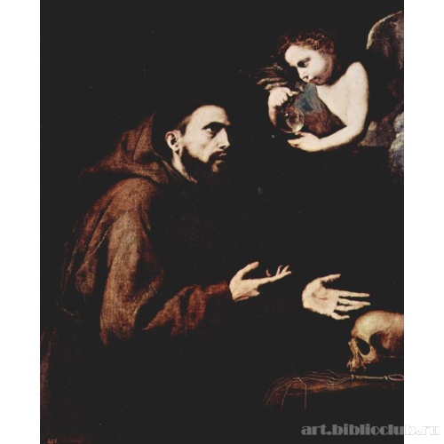 Святой Франциск Ассизский и ангел с водой