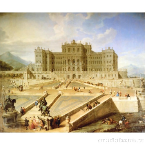 Вид на замок Риволи с юга