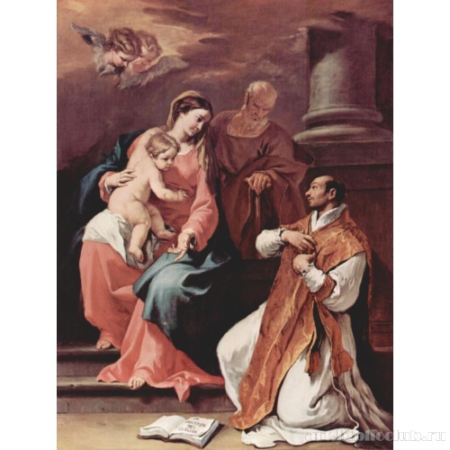 Святое семейство и св. Игнатий Лойола