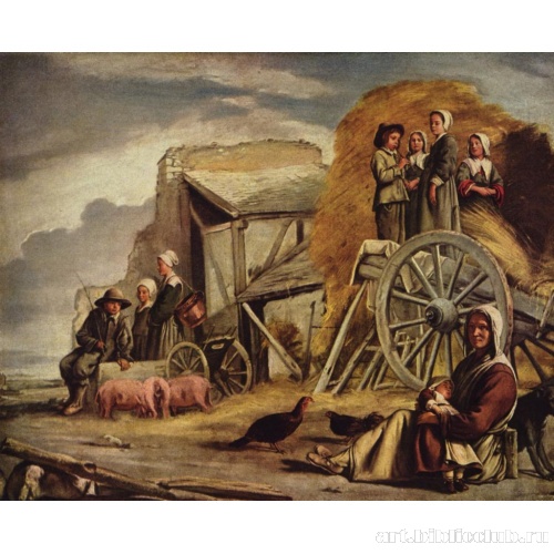 Крестьянская телега (также «Повозка», «Возвращение с сенокоса»)