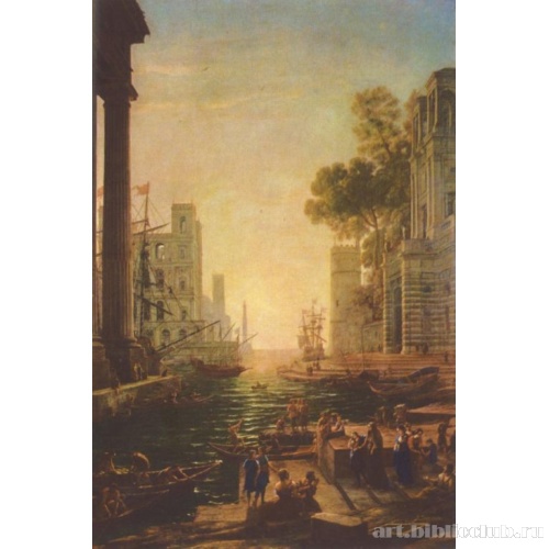 Отплытие св. Паулы в Остию