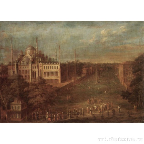 Поезд великого везира пересекает Атмейдан