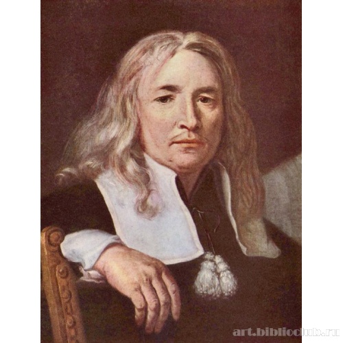 Портрет мужчины с длинными волосами