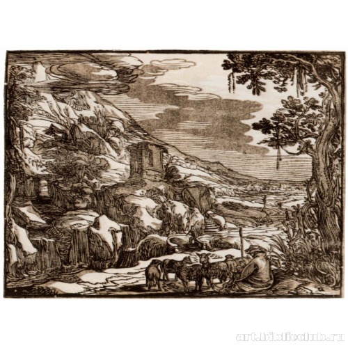 Аркадский пейзаж, второе состояние