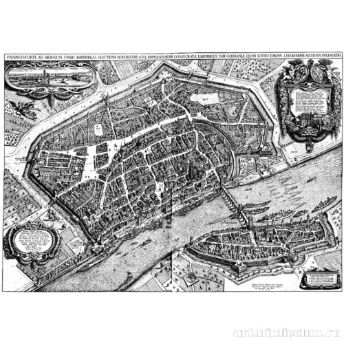 Франкфурт-на-Майне. Панорамный вид