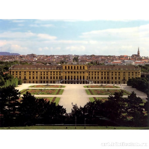 Дворец. Садовый фасад