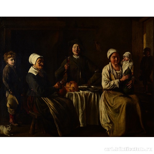 Счастливое семейство (Возвращение с крестин)