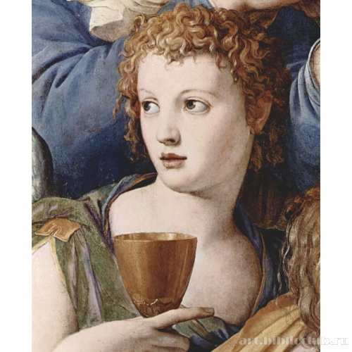 Алтарь Капеллы Элеоноры Толедской,  Снятие с креста. Деталь