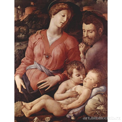 Святое семейство с Иоанном Крестителем