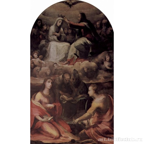 Коронование Марии со святыми