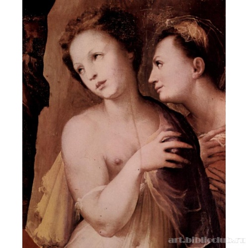 Сошествие во ад. Деталь: Ева