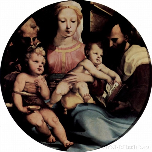 Святое семейство с Иоанном Крестителем и донатором