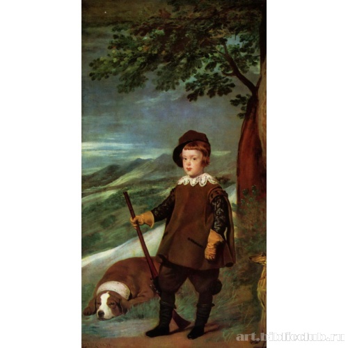 Принц Бальтазар Карлос в охотничьем костюме