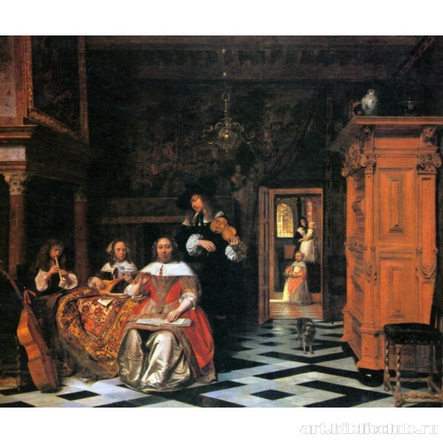 Семья за музицированием