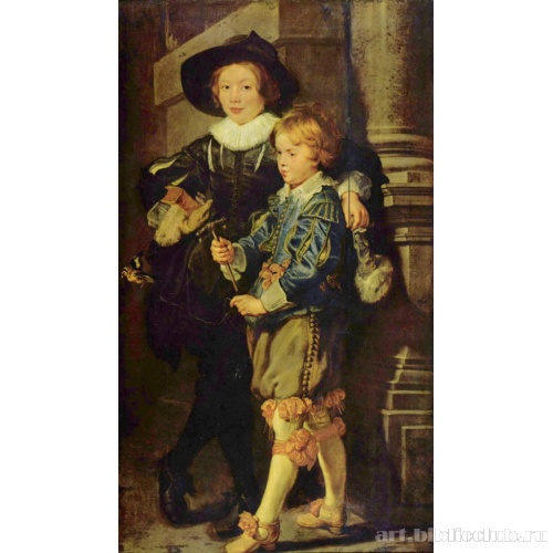 Портрет сыновей - Альберта и Николаса