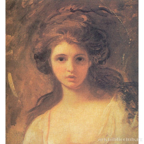 Леди Гамильтон в виде Цирцеи