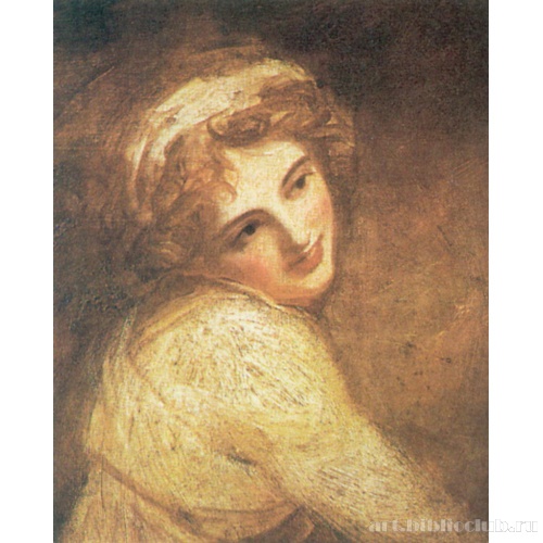 Леди Гамильтон в виде вакханки