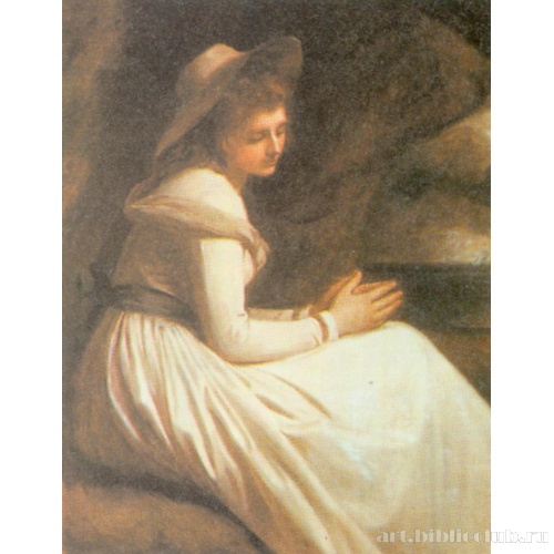 Леди Гамильтон в виде Ариадны