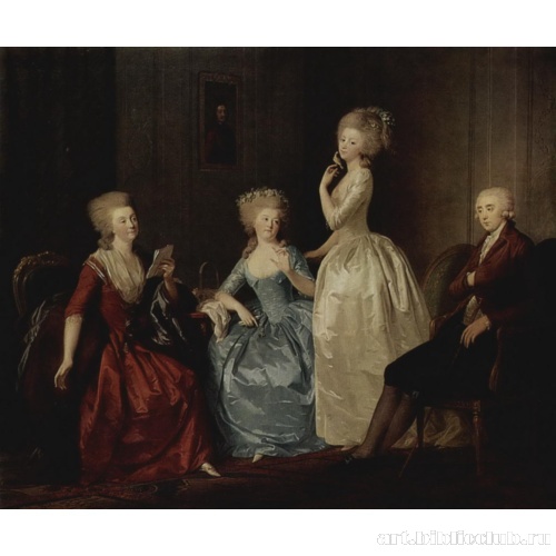 Портрет княгини Салтыковой с семьей