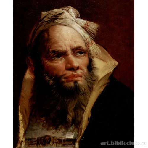 Мужская голова в восточном уборе