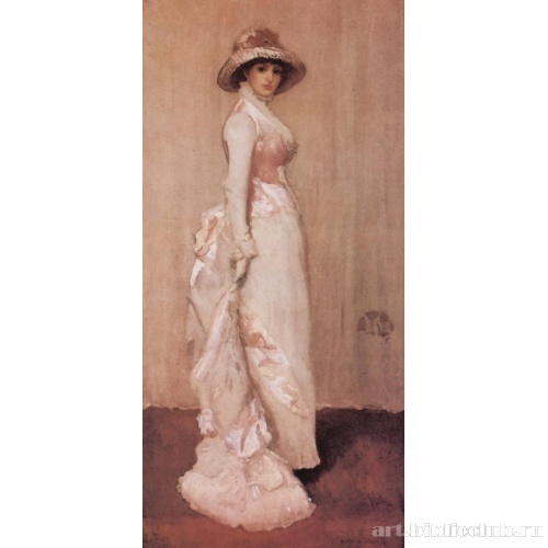 Ноктюрн в розовом и сером. Портрет леди Мо