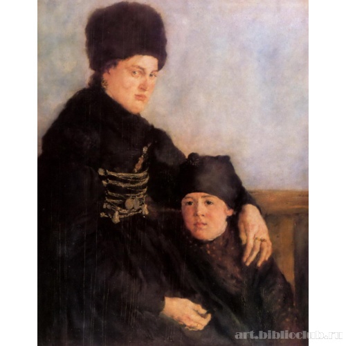 Жительница Дахау с ребенком