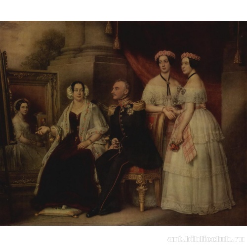 Семейный портрет герцога Йозефа Саксонского-Альтенбург