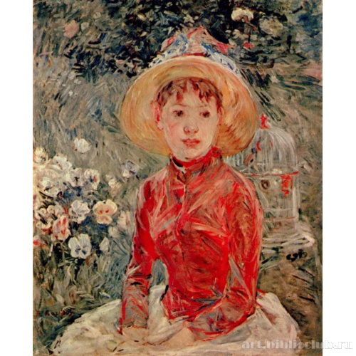 Девушка с клеткой