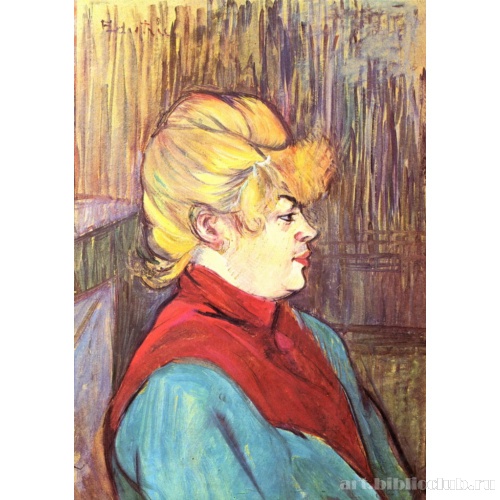 Обитательница веселого заведения